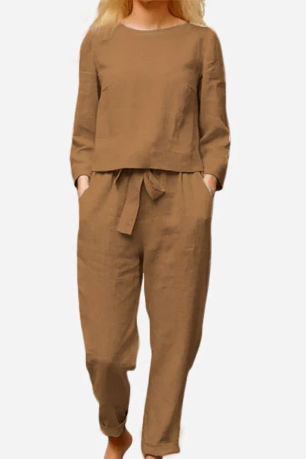 Inés | Conjunto Chic de Lino  (1+1 Gratis)