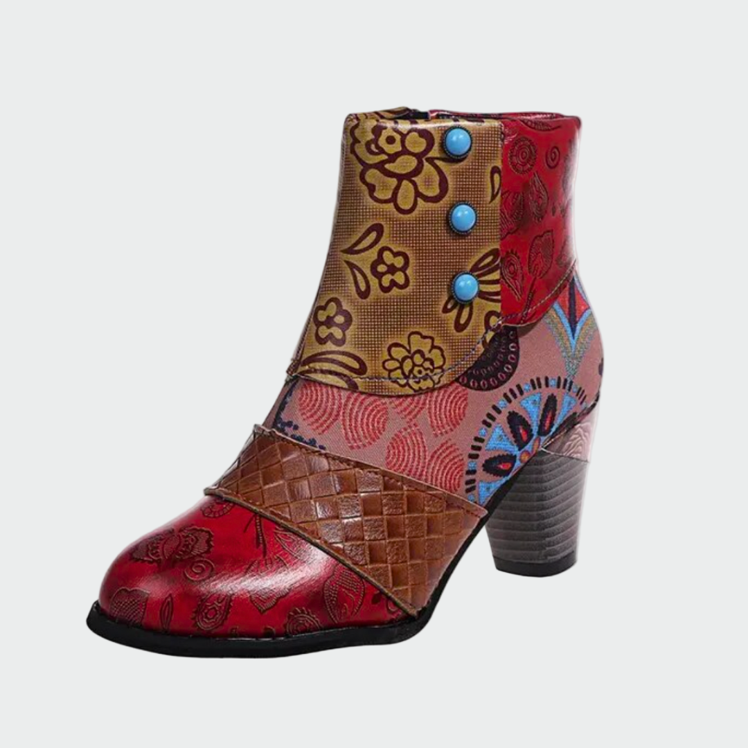 Lola - Botines Boho-Chic Multicolores