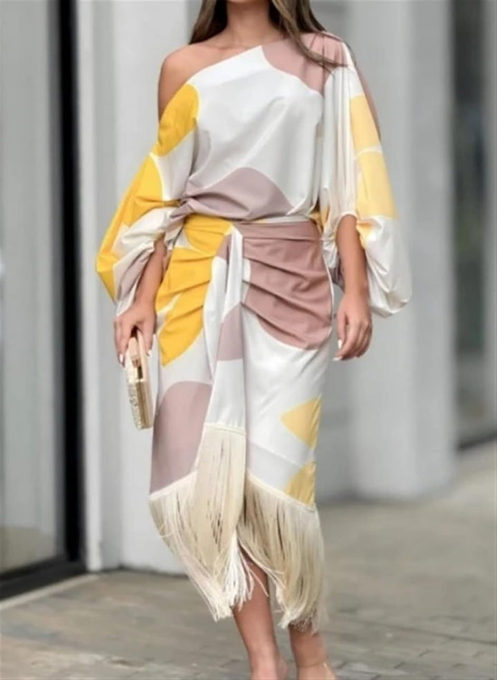 Paula - Conjunto dos piezas estampado