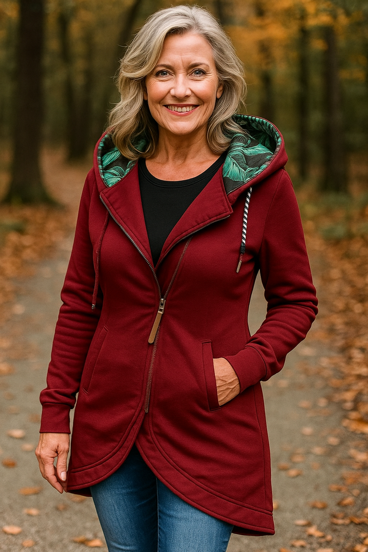 Monika - Chaqueta de Invierno Elegante y Cálida con Capucha