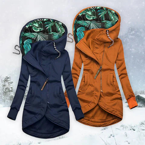 Monika - Chaqueta de Invierno Elegante y Cálida con Capucha