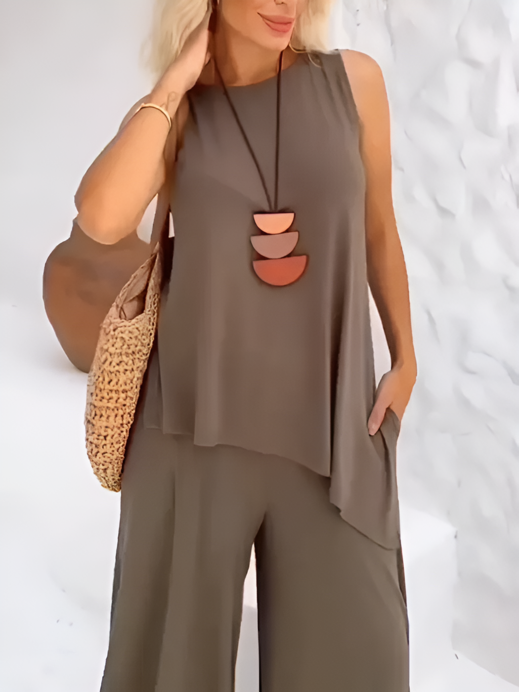 Lorena | Set elegante sin mangas