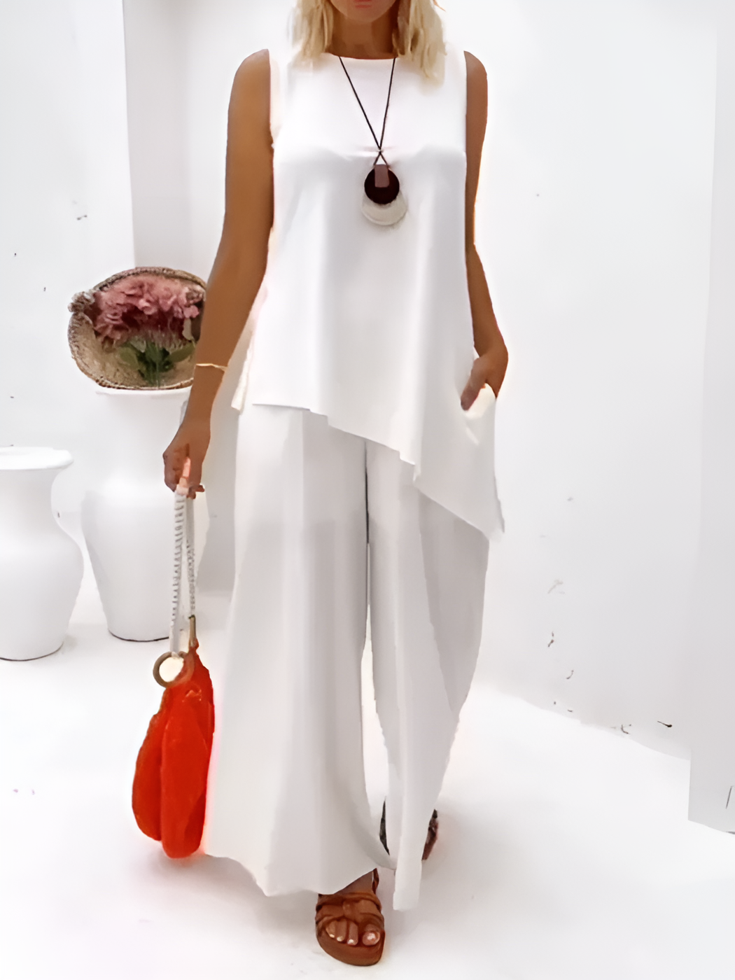 Lorena | Set elegante sin mangas