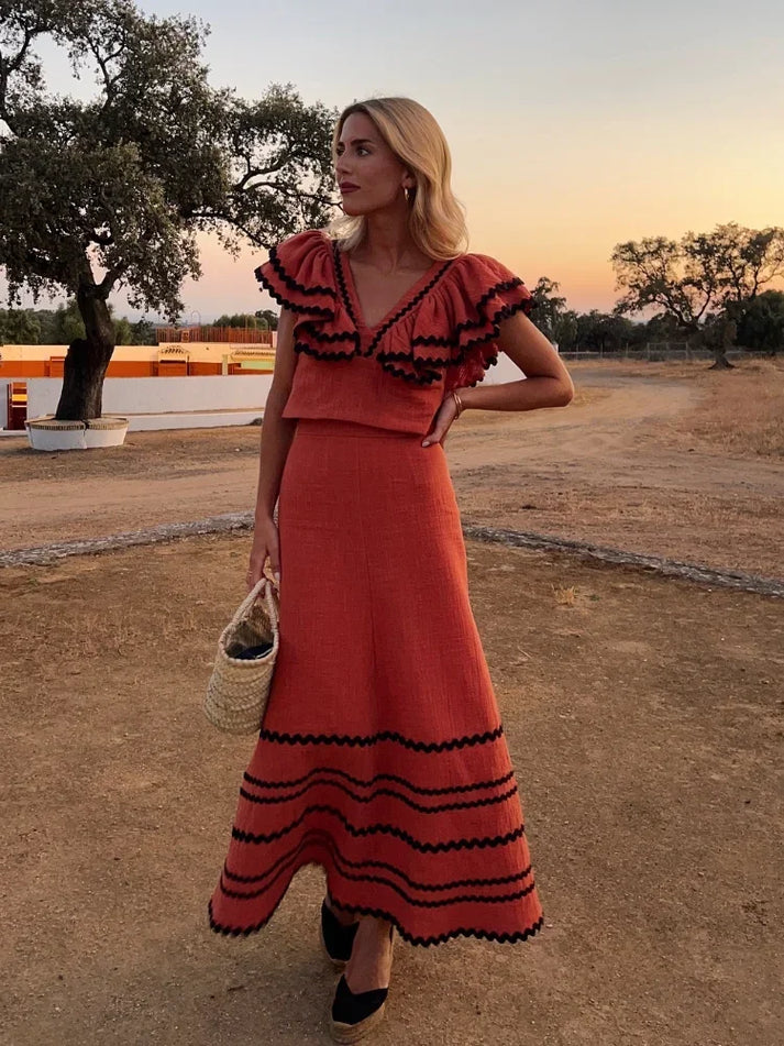 Conjunto Top y Falda | María