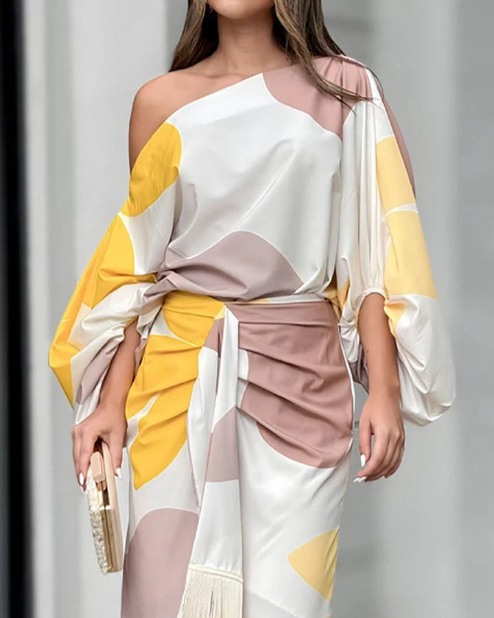 Paula - Conjunto dos piezas estampado