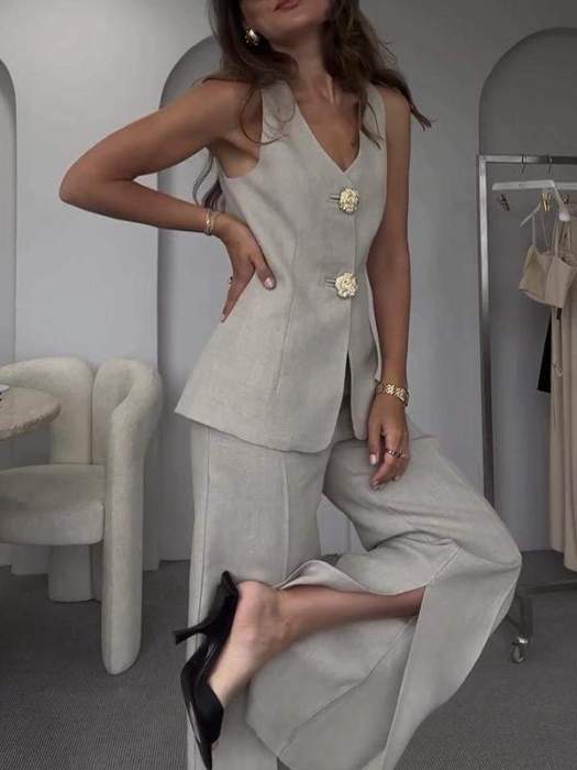 Olivia | Conjunto de dos piezas elegante